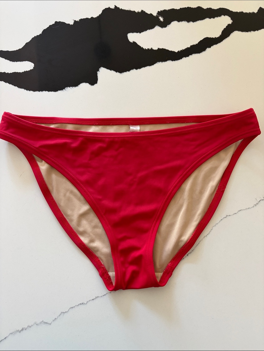 Victoria's Secret Red Bikini Bottom - Classic Cut